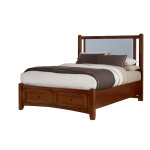 Bonanza UPHOLSTERED STORAGE BED - BLUE