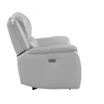 Alexandria Leather Power Recliner, Stone - Image 7