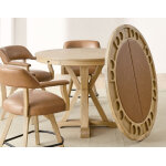 Rylie 6-piece Counter Game Dining Set, Natural Finish - Image 10