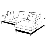 2095-07 LHF Loveseat