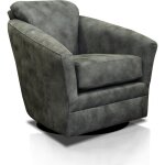 Lyra Leather Swivel Glider - Image 3