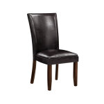 Hartford Vegan Leather Side Chair, Brown - Image 4