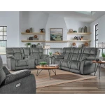 Next Level Wild Card Double Reclining Sofa w/ Dropdown Table - Image 2