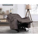 Brisbane Power Lift Chair W/three Heat Zones, Stone - Image 15