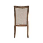 Riverdale Trestle Table With 4 Upholstered Side Chairs - Image 7