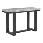 Lucca, Sofa Table, Gray Marble Top - Image 7