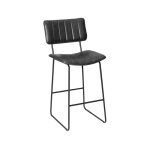 Tribeca 30″ Commercial Grade Bar Stool, Black - Image 4