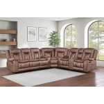 Morello Brown Sectional Motion Collection - Image 2