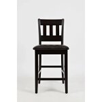Dark Rustic Prairie Counter Dining 5 Pack - Image 7