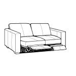 M3900P-02 Power Loveseat
