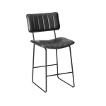 Tribeca 24″ Commercial Grade Counter Stool, Black - Image 3