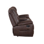 Stetson Manual Reclining Console Loveseat - Image 10