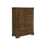 Cool Rustic Standing Chest - 6 Drawers with 1 Door