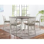 Joanna 59-inch Round Counter Table - Image 3