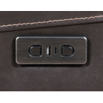 Alexandria Power Leather Reclining Sofa, Chocolate - Image 16