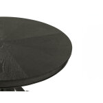 Rylie 48-inch Round Table Top, Black Finish - Image 3