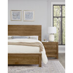 Crafted Cherry By Ben & Erin Napier Cal King Plank Bed - Image 3