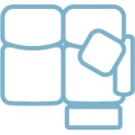 Bedford Park POWER HEADREST RAF LOVESEAT W/ 2 PILLOWS - Image 3