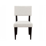 Colvin 5-piece 52″ Round White Marble Dining Set, Black Finish - Image 10