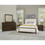 Crafted Cherry By Ben & Erin Napier King Upholstered Bed-white Fab - Image 6