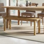Bodhi Solid Wood Bench - Image 3