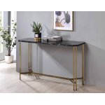 Daxton Faux-marble Top End Table - Image 9