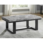 Lucca, End Table, Gray Marble Top - Image 5