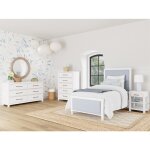 Rosalie Twin Upholstered Bed - Image 6