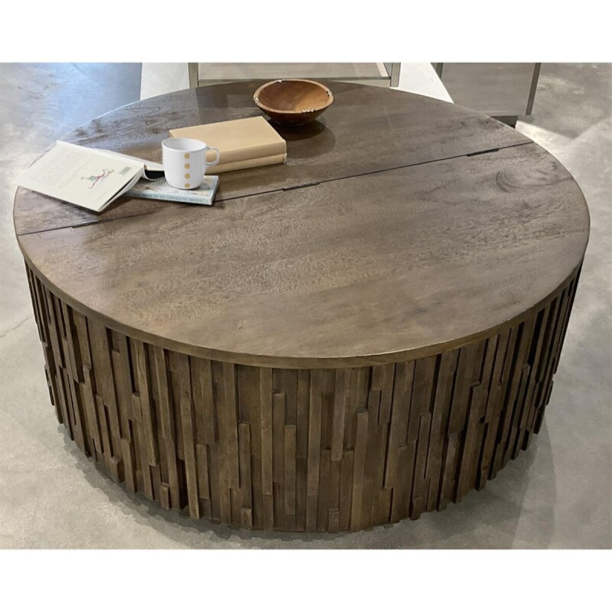 83bd40b616acc672e7ba031910d5f2c5 Round Cocktail Table - Image 1