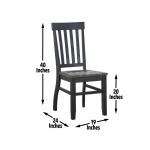 Raven Noir Side Chair - Image 3