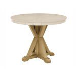 Rylie Counter Trestle Table Base, Caramlel Finish