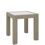 Glass Top End Table - Image 4