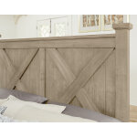 Cool Rustic Cal King X Bed With X Footboard - Image 6