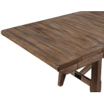 Riverdale Trestle Table With 4 Upholstered Side Chairs - Image 10