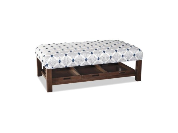 New Traditions Living Room Ottoman 034500 - Image 4
