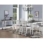 Joanna Two Tone Kitchen Cart - Image 4