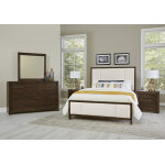 Crafted Cherry Bedroom by Ben & Erin Napier Erin's Upholstered Bed - Image 6