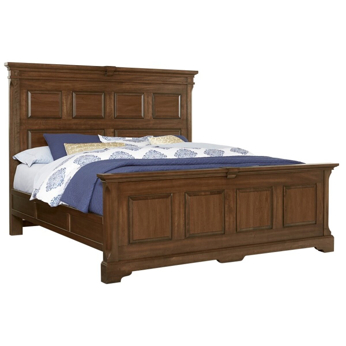 Heritage Cal King Mansion Bed With Decorative Rails – Doughty's ...