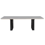 Magnolia Modern Double Pedestal Base, Black - Image 12