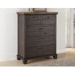 Bear Creek King Bed, Brown - Image 8