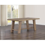 Orinda Rustic Modern Double Pedestal Base - Image 7