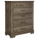 Cool Rustic Chest - 5 Drawers - Image 7