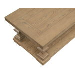 Dory Coffee Table With Casters, Sand