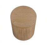 Colvin, 18″ Round End Table, Toffee - Image 3