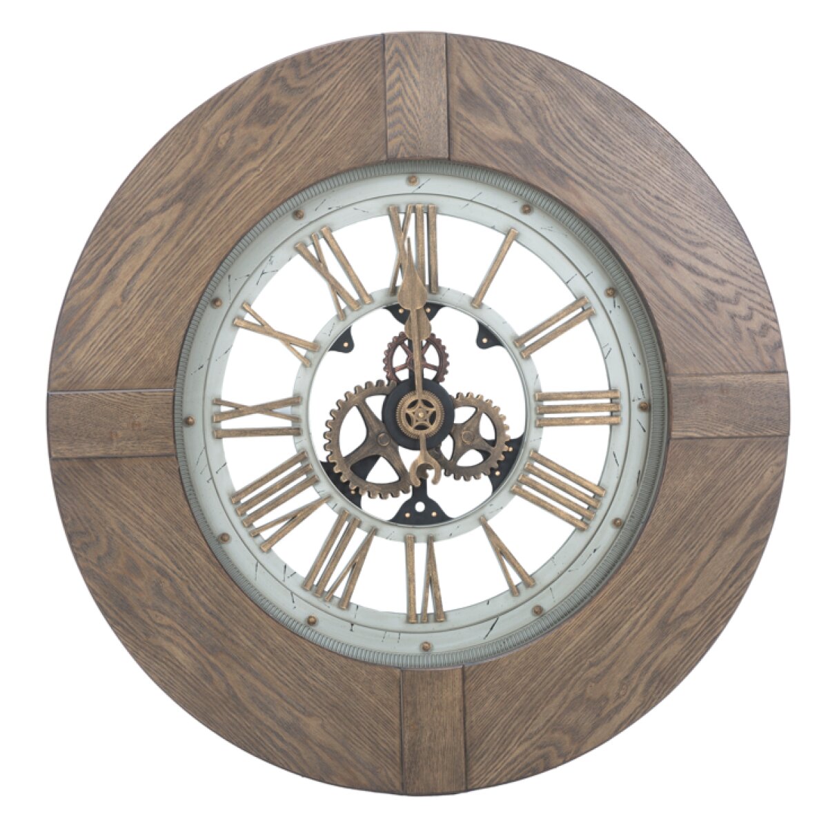 8bfe77dc28a3ff54ffb14efc8fa6668b Ironworks Wall Clock 36 inch - Image 1