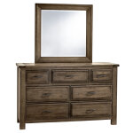 Maple Road Triple Dresser - 7 Drwr - Image 3
