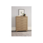 Crafted Cherry Bedroom By Ben & Erin Napier Chest - 5 Drwr - 154-115 - Image 4