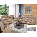 Cagney Double Reclining Power Headrest Sofa - Image 5