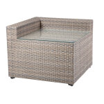 Tamyra Resin Wicker Side Table & Ottoman - Image 7