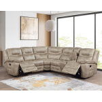 Shelton 3-piece Manual Reclining Sectional - Image 3